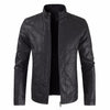 Men Autumn Fashion Casual Motorcycle PU Leather Jacket Coat Men Faux Leather Jaqueta De Couro Masculina Leather Coat Jackets Men