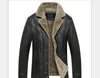 New Top Quality Leather Jacket Mens Leather Jacket And Coat Smart Casual Jacket Jaqueta De Couro Masculina